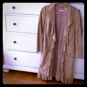 Calypso suede jacket.